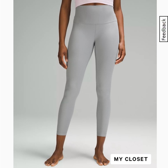 lululemon athletica Pants - Lululemon Align Leggings Ribbed 28”